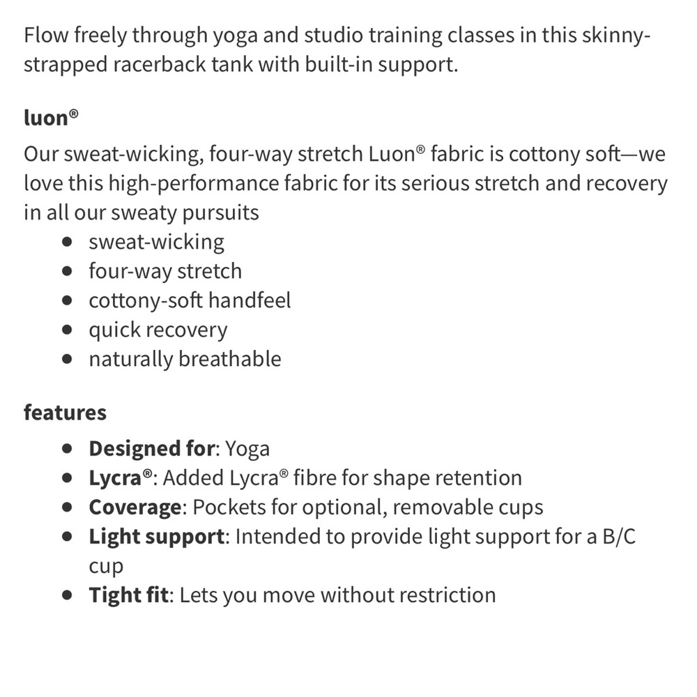 🍋Lululemon Power Y Tank! - Picture 14 of 14